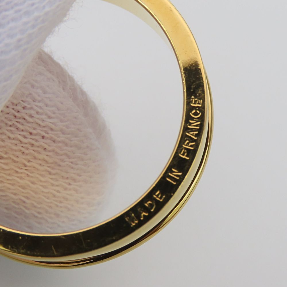 Hermes Scarf Ring Ceinture Metal Gold Plated — view 8