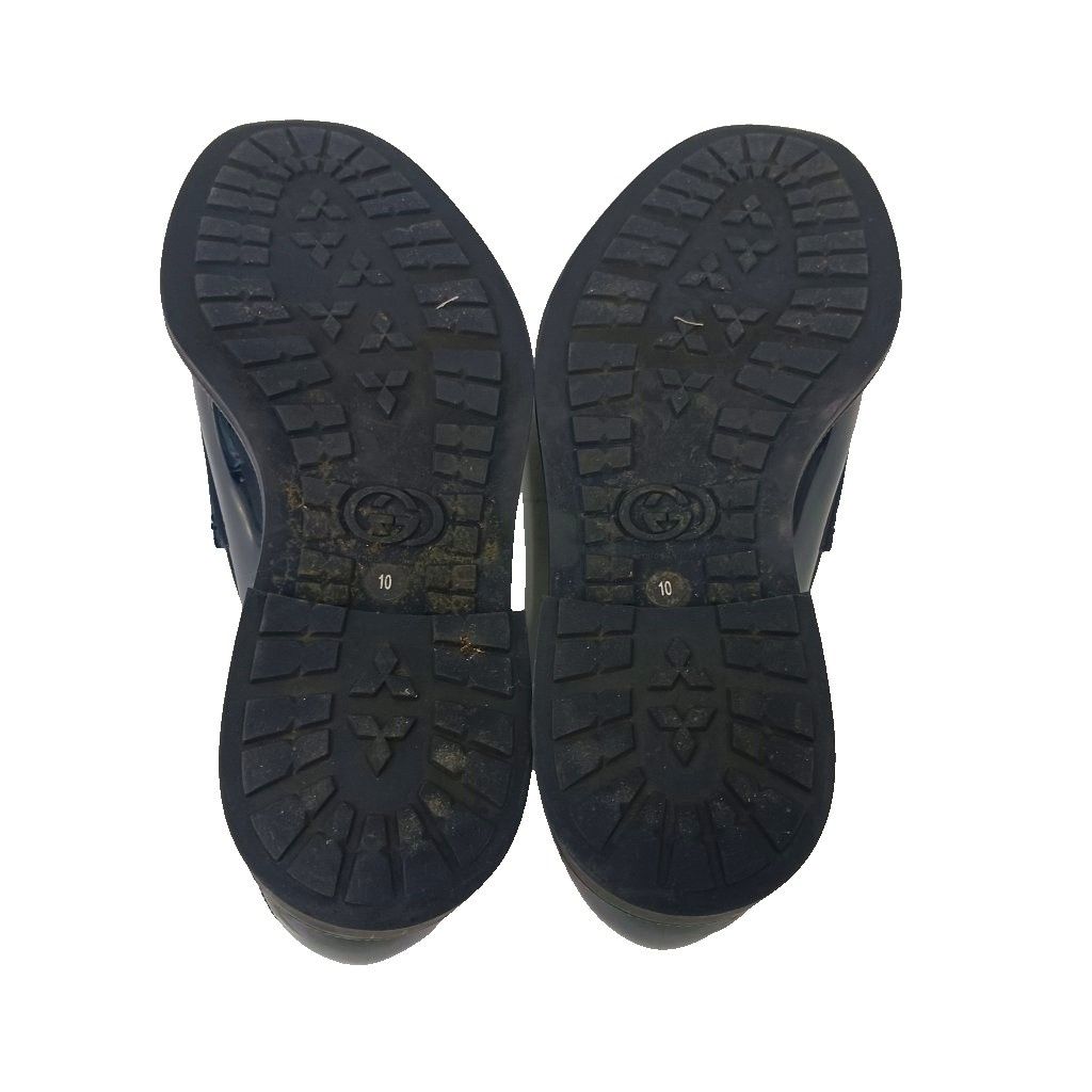Gucci Horsebit Loafers Rubber Navy 10 — view 5