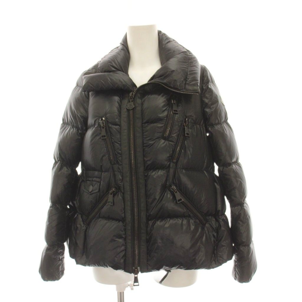 Moncler Boussac Down Jacket Zip Up Black 0