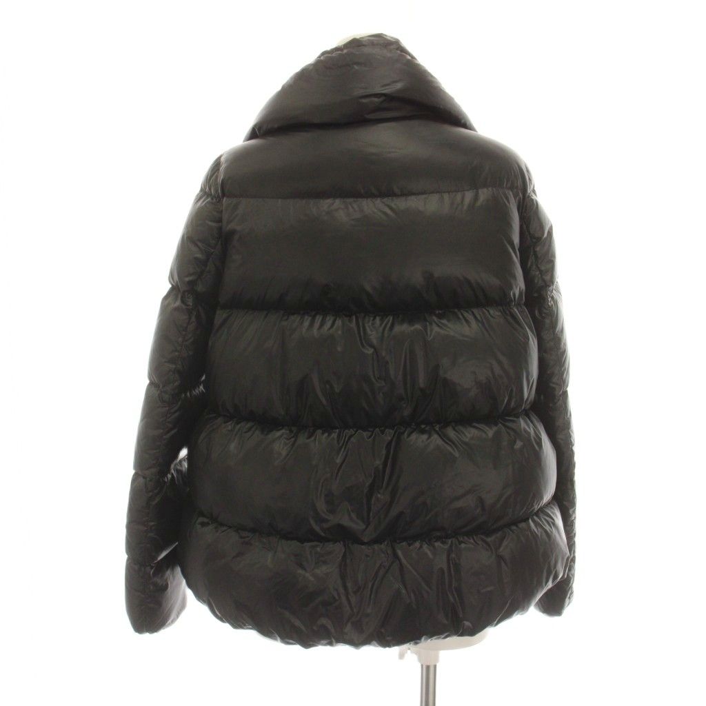 Moncler Boussac Down Jacket Zip Up Black 0 — view 2