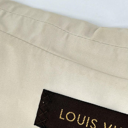 Louis Vuitton Beige Half Sleeve Ruffle Blouse 34 — view 7