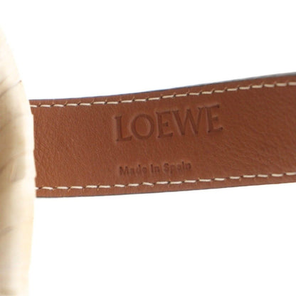 Loewe Basket Bag Bijou Decoration Handbag Beige Brown — view 8
