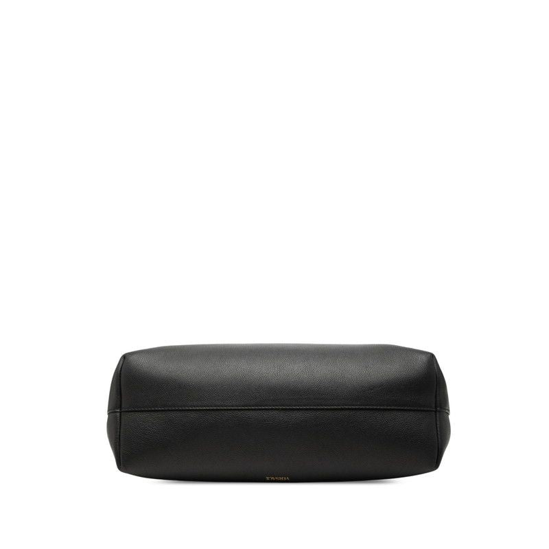 Versace Medusa Tote Bag Black Gold Leather — view 3