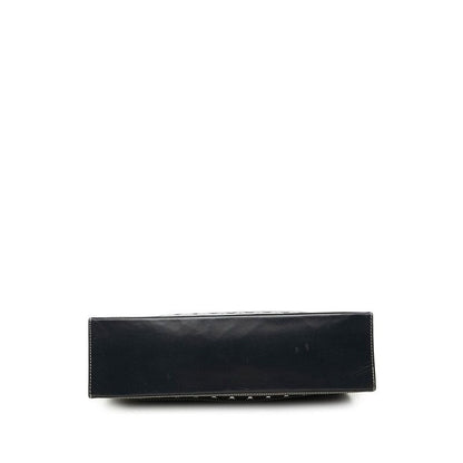 Saint Laurent Tote 2-Way Shoulder Bag Navy Leather — view 3