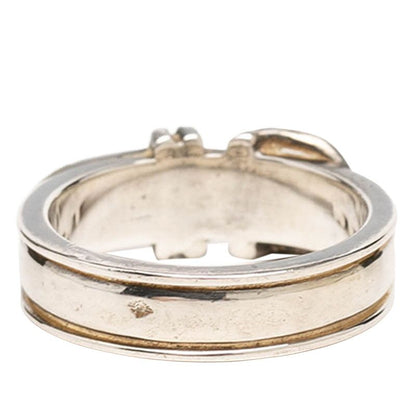 Hermes Ceinture Belt Ring 51 Silver — view 3