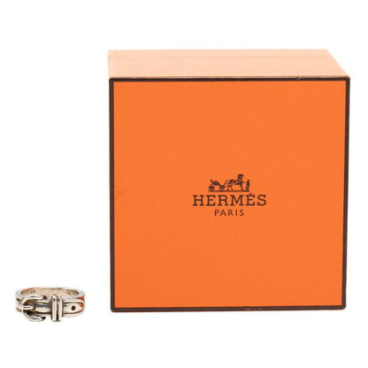 Hermes Ceinture Belt Ring 51 Silver — view 7