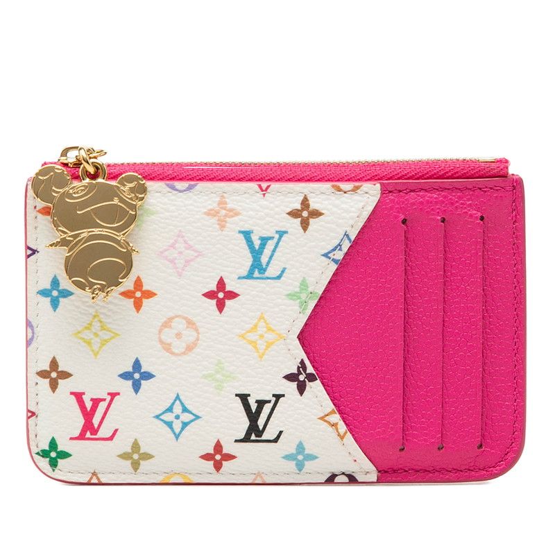 Louis Vuitton x TM Monogram Multicolor Empreinte Card Case Romy Fragment Coin