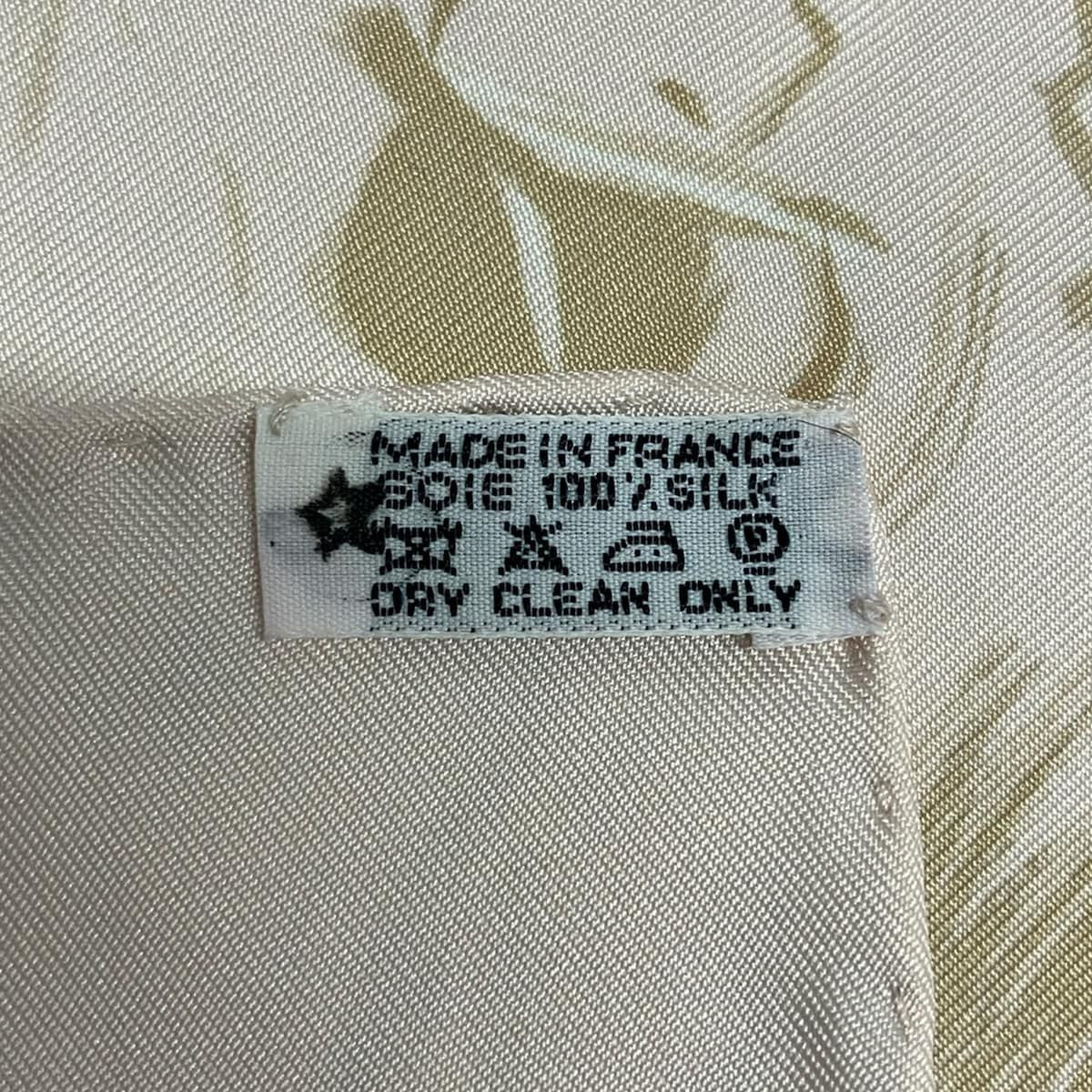 Hermes Scarf Carre 90 Light Pink Light Brown Multi Paddock — view 3