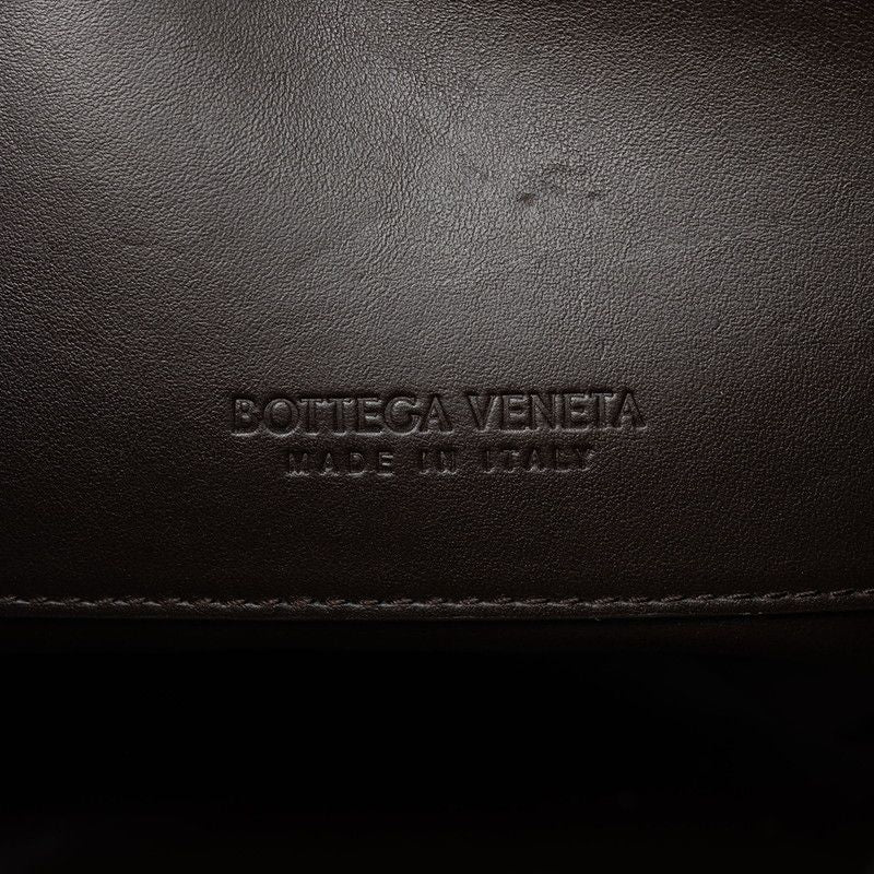 Bottega Veneta Beak Tote Shoulder Bag Drawstring Dark Brown Leather — view 6