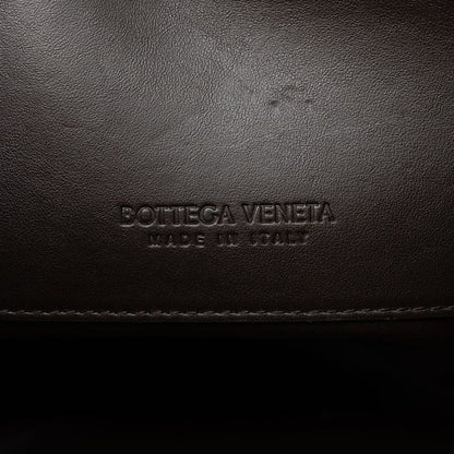 Bottega Veneta Beak Tote Shoulder Bag Drawstring Dark Brown Leather — view 6