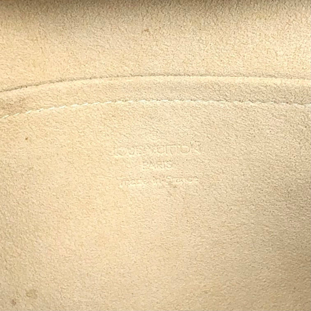 Louis Vuitton Pochette Twin GM Monogram Leather Brown Shoulder Bag Gold — view 4