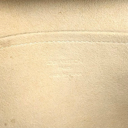 Louis Vuitton Pochette Twin GM Monogram Leather Brown Shoulder Bag Gold — view 4