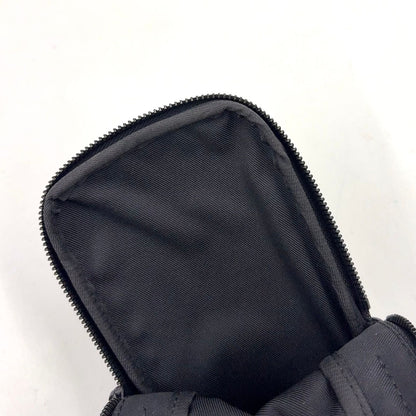 Louis Vuitton Double Phone Pouch Leather Black Shoulder Bag — view 8