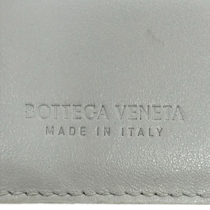 Bottega Veneta Bifold Wallet Maxi Intrecciato Cassette Leather Compact Ivory — view 5