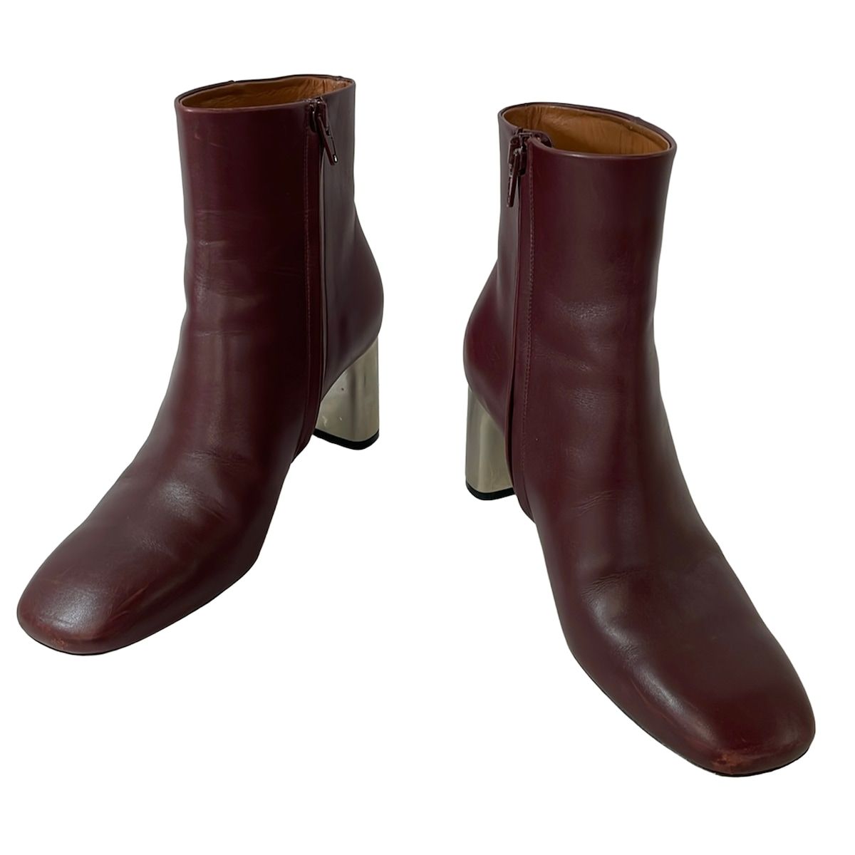 Celine Boots Bordeaux Leather — view 2