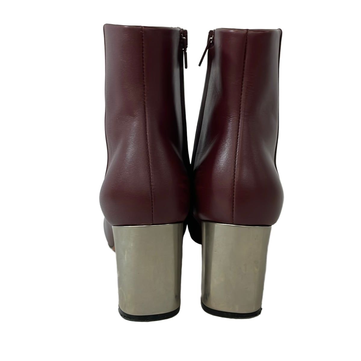 Celine Boots Bordeaux Leather — view 3