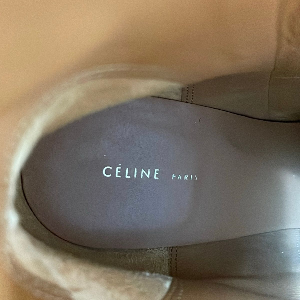 Celine Boots Bordeaux Leather — view 6