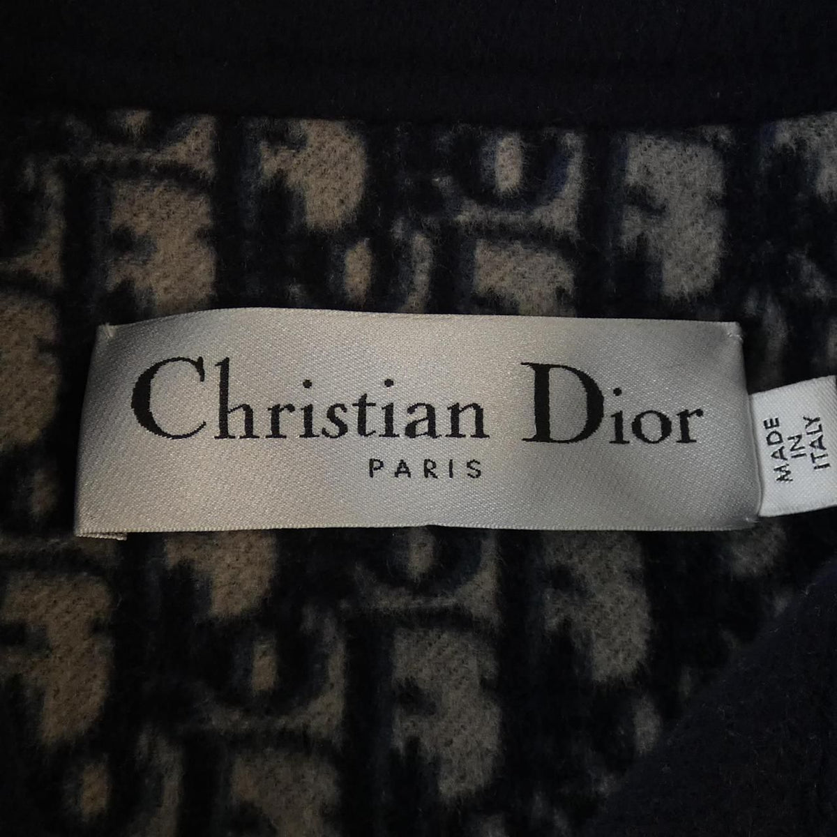 Dior Oblique Double Face Pea Coat — view 4