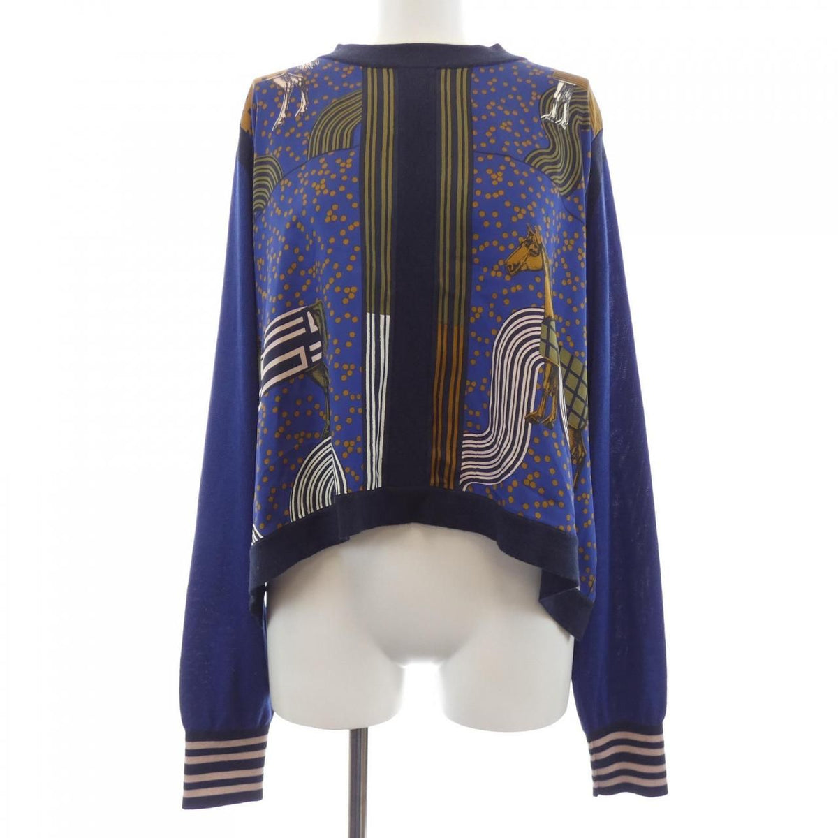 Hermes Garde Robe Pop Twillaine Knit Sweater