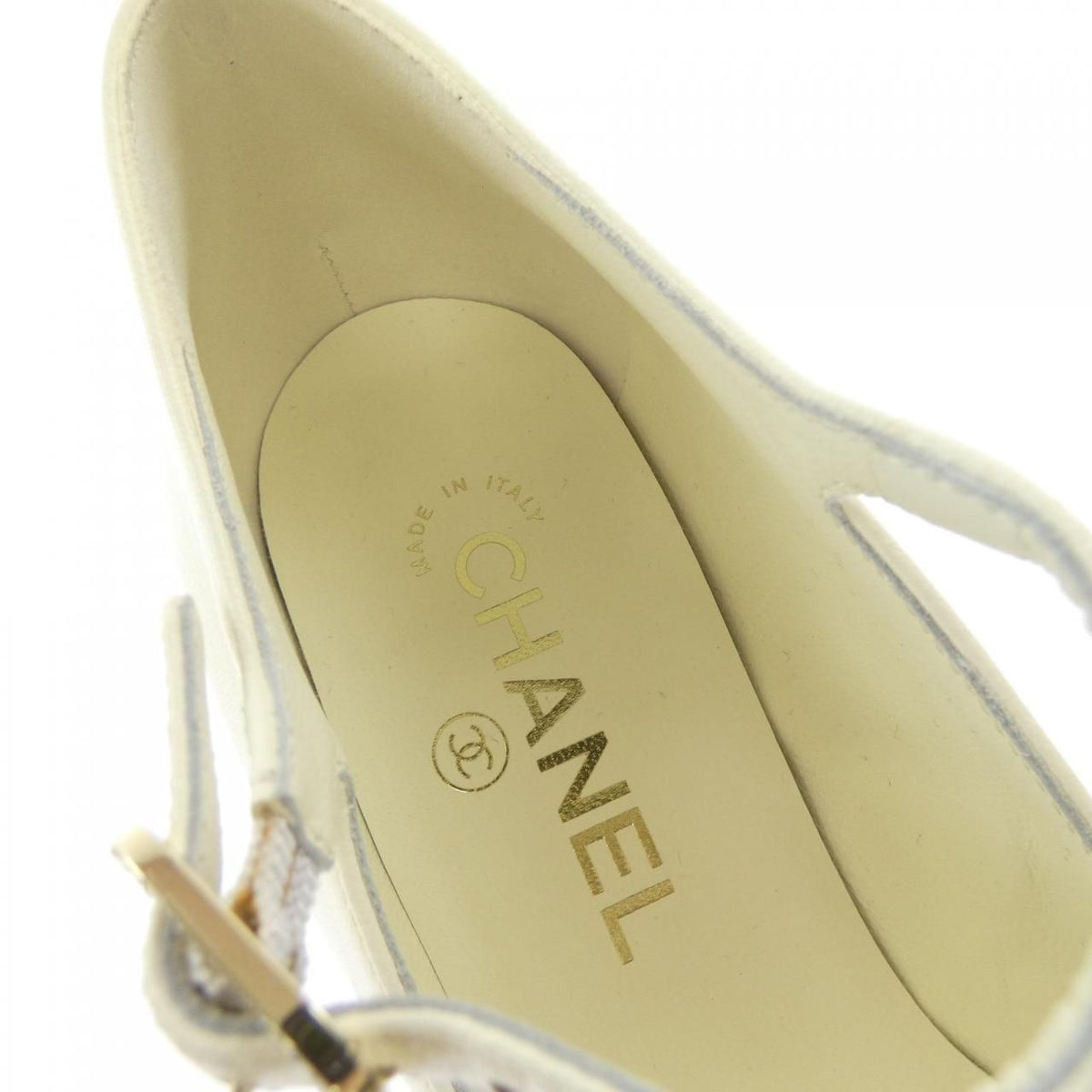 Chanel Pumps Heels Beige — view 6