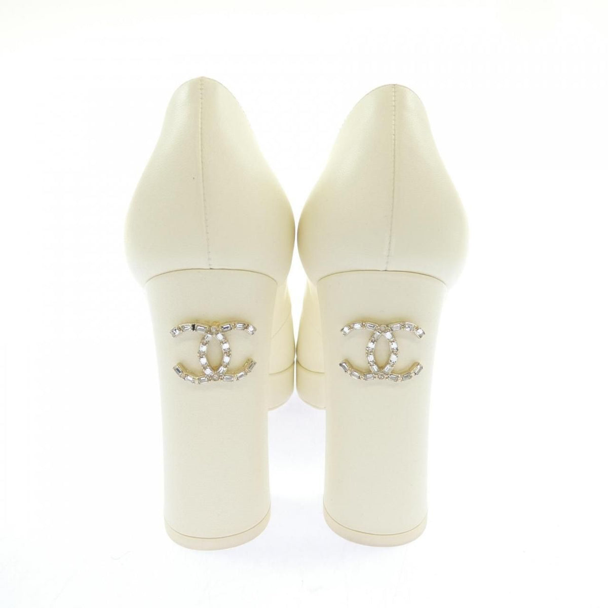 Chanel Pumps Heels Beige — view 5