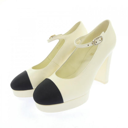 Chanel Pumps Heels Beige — view 3