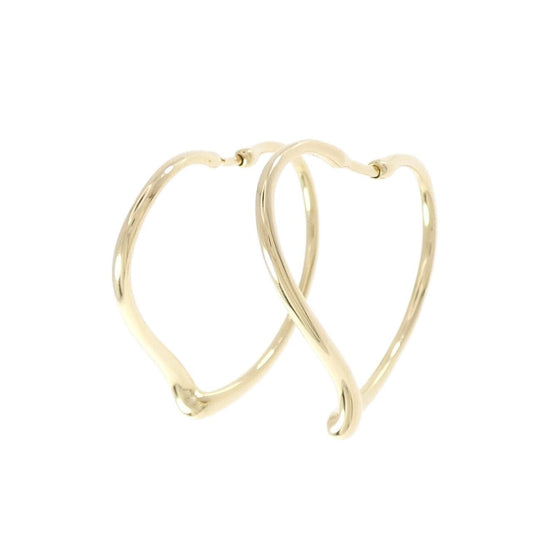 Tiffany & Co Open Heart Hoop Earrings