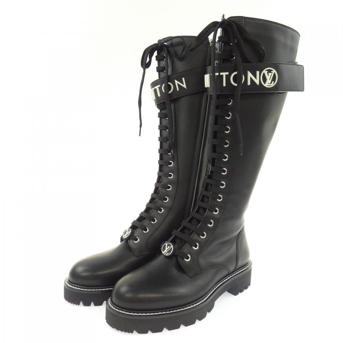 Louis Vuitton Monogram Canvas Tongue Territory Line Boots — view 3