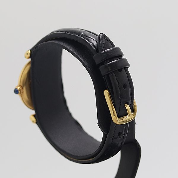 Cartier Must Colisee Vermeil Ivory Dial Watch — view 3