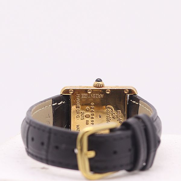 Cartier Must Tank White Dial Watch — view 4
