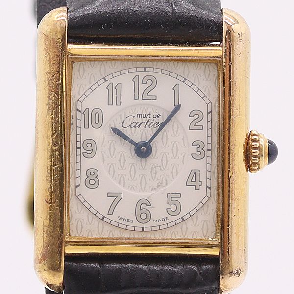 Cartier Must Tank White Dial Watch