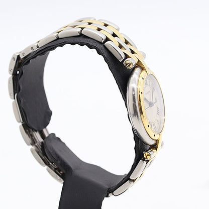 Cartier Panthere 2 Row Ivory Dial YG SS Combo Color Watch — view 2