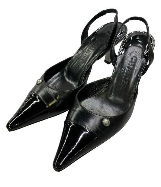 Chanel Pointed Toe Pumps Heels