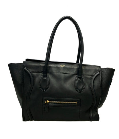 Celine Tote Bag Luggage Black