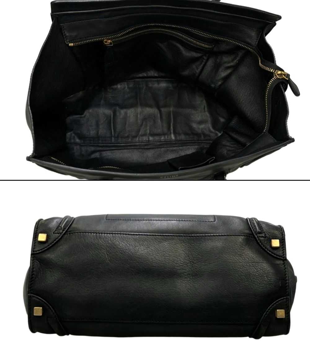 Celine Tote Bag Luggage Black — view 4