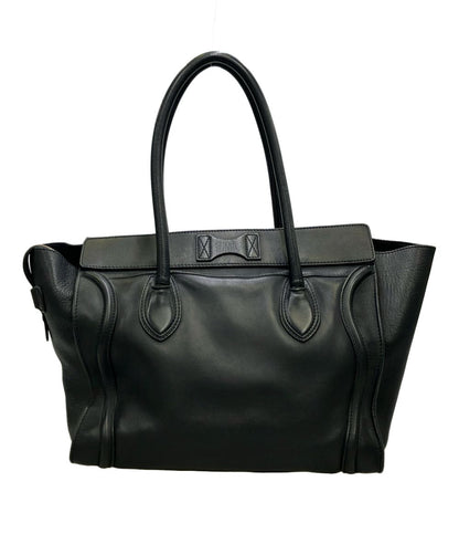 Celine Tote Bag Luggage Black — view 2