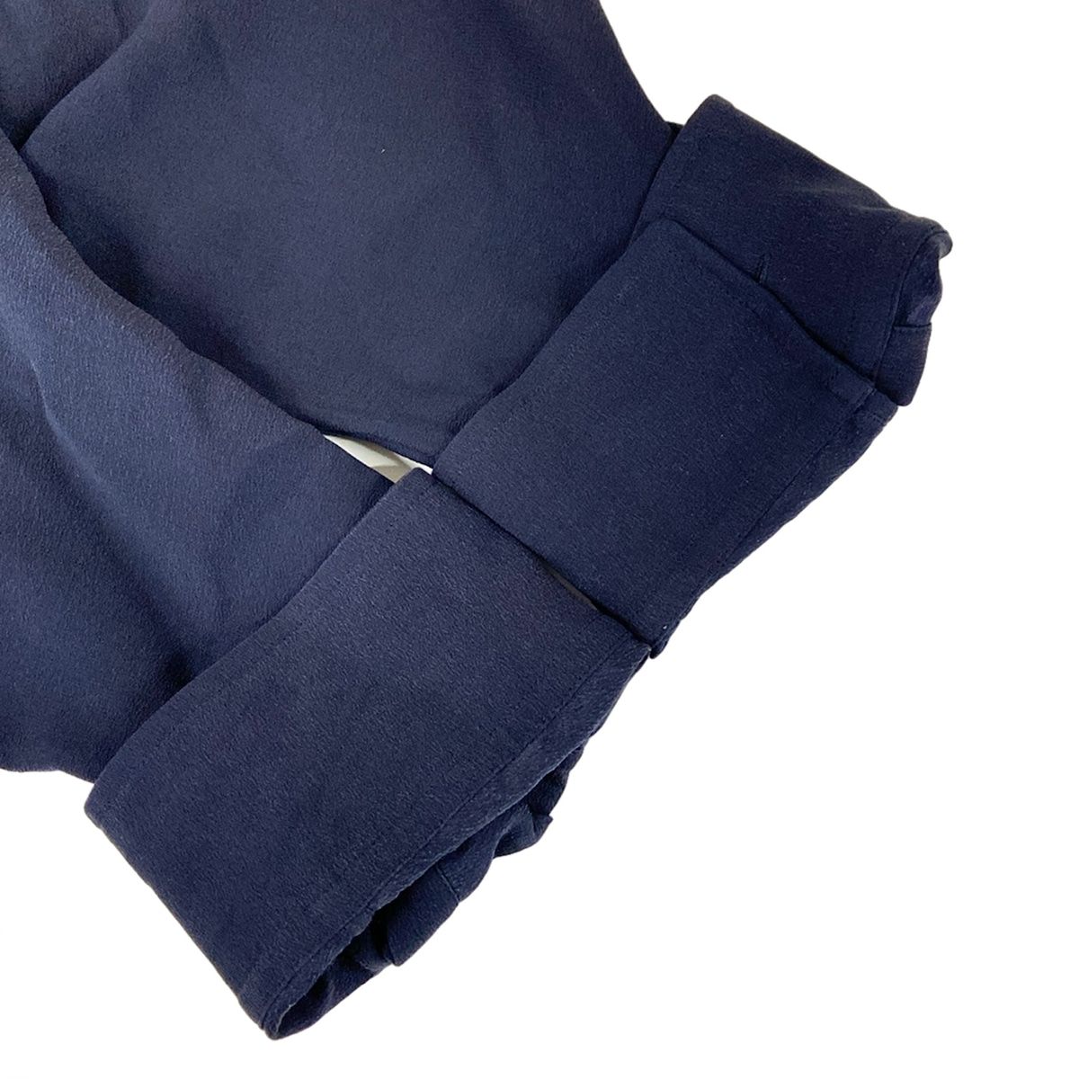 Hermes Dress S Dark Navy Silk 36 — view 7