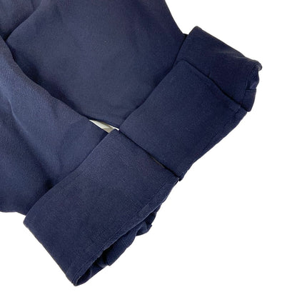 Hermes Dress S Dark Navy Silk 36 — view 7