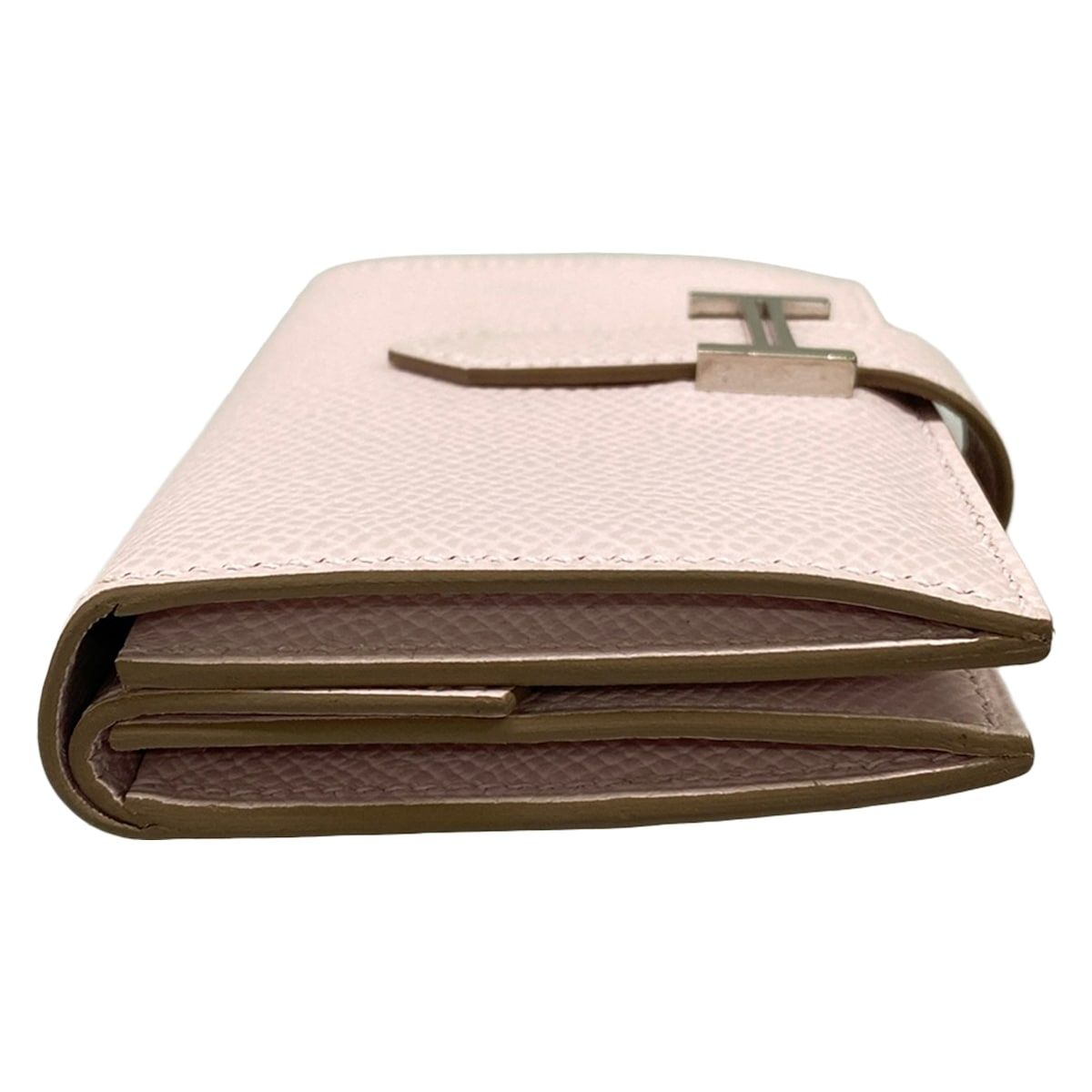 Hermes Coin Purse Bearn Mini Mauve Pale Silver — view 8