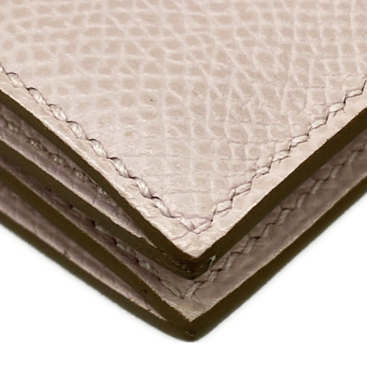 Hermes Coin Purse Bearn Mini Mauve Pale Silver — view 6