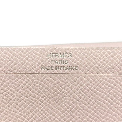 Hermes Coin Purse Bearn Mini Mauve Pale Silver — view 5
