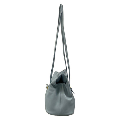 Prada Shoulder Bag Dada Small Light Blue Leather — view 4