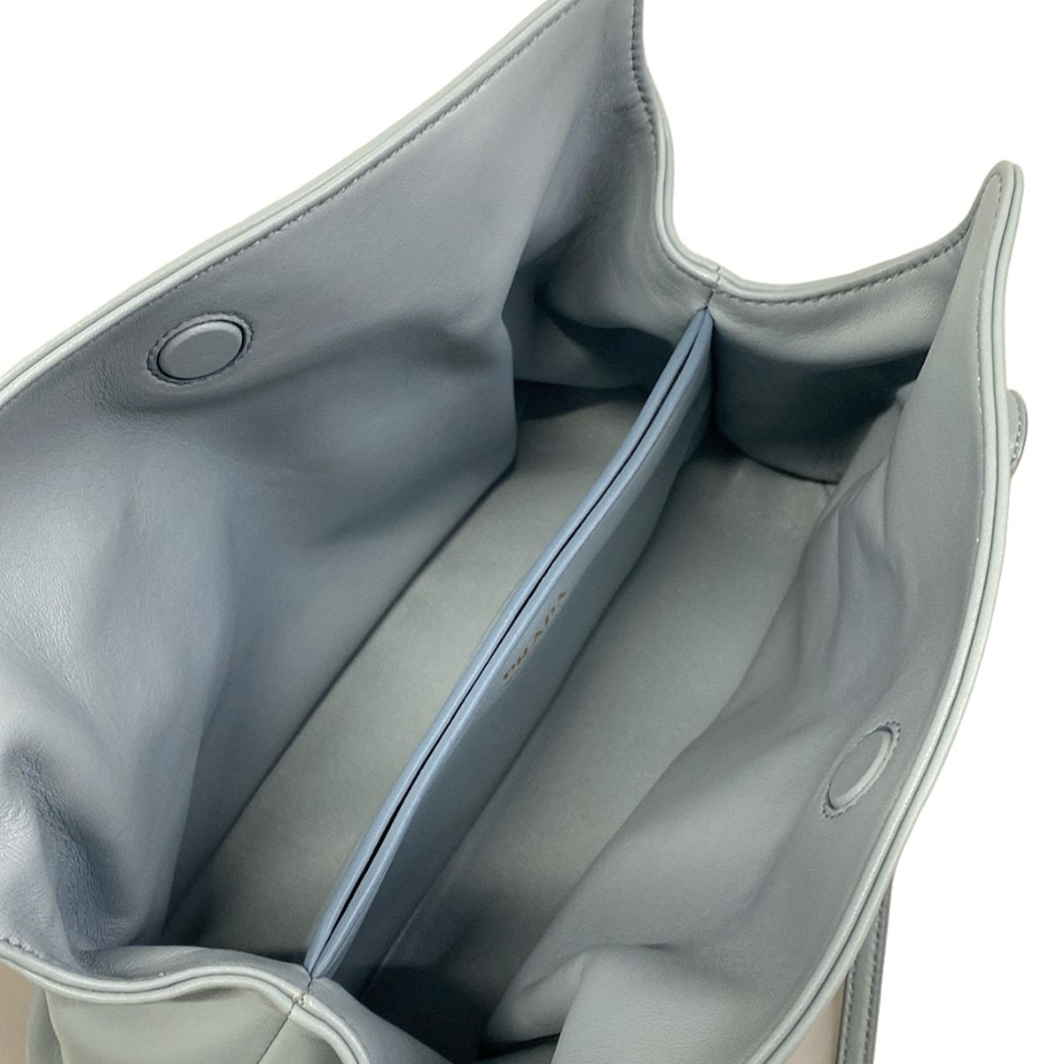 Prada Shoulder Bag Dada Small Light Blue Leather — view 7