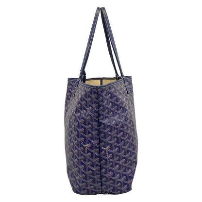Goyard Tote Bag Saint Louis PM Navy Leather — view 2