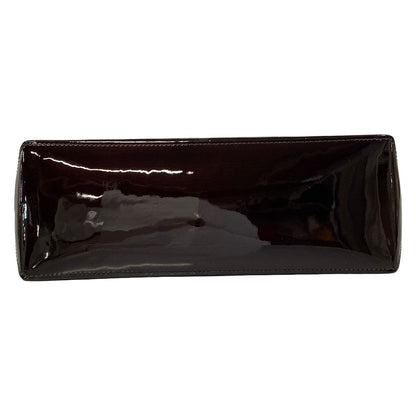 Louis Vuitton Handbag Monogram Vernis Wilshire PM Amarante Leather — view 5