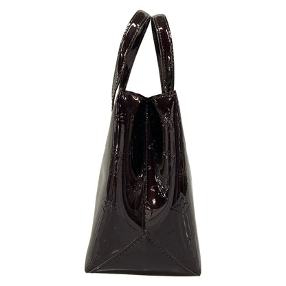Louis Vuitton Handbag Monogram Vernis Wilshire PM Amarante Leather — view 2
