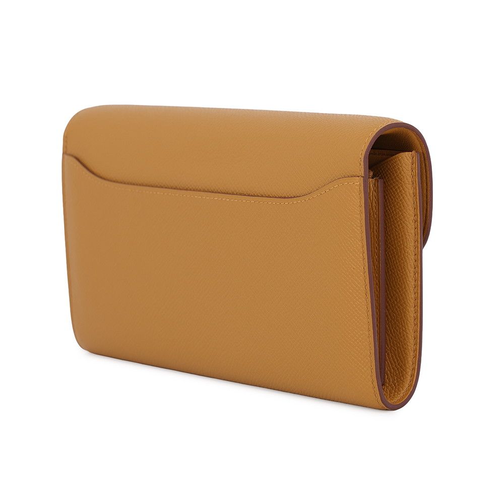 Hermes Wallet Constance to Go Long Sesame Lacquer Epsom — view 2