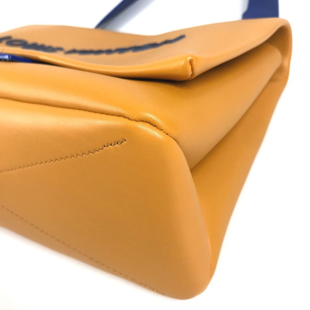 Louis Vuitton Shoulder Bag Takeout Messenger Logo Leather Saffron Orange — view 4