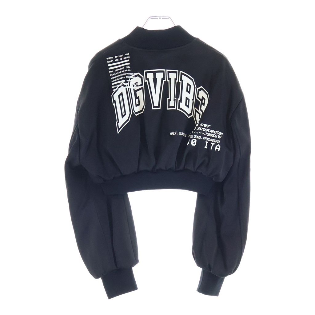 Dolce & Gabbana Print Bomber Jacket Flight Black