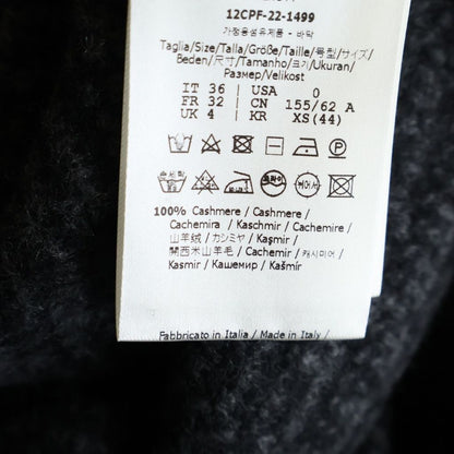 Fendi Zucca Skirt Black Cashmere — view 7